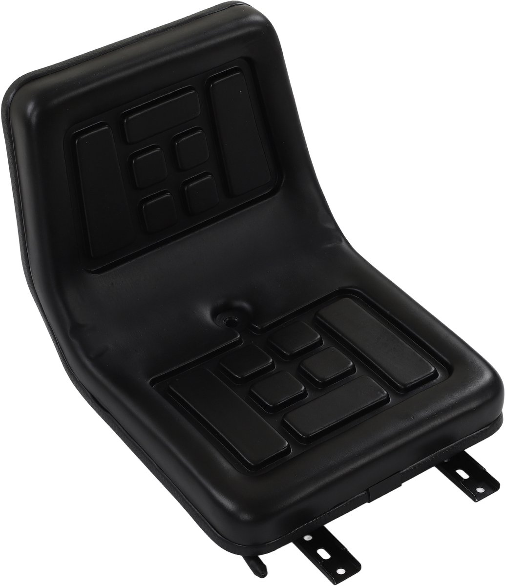 Tractorstoel PU‑Leder – Max. 150 kg – Ergonomisch Comfort – Vervangstoel voor Tractor, Heftruck, Graafmachine, Loader