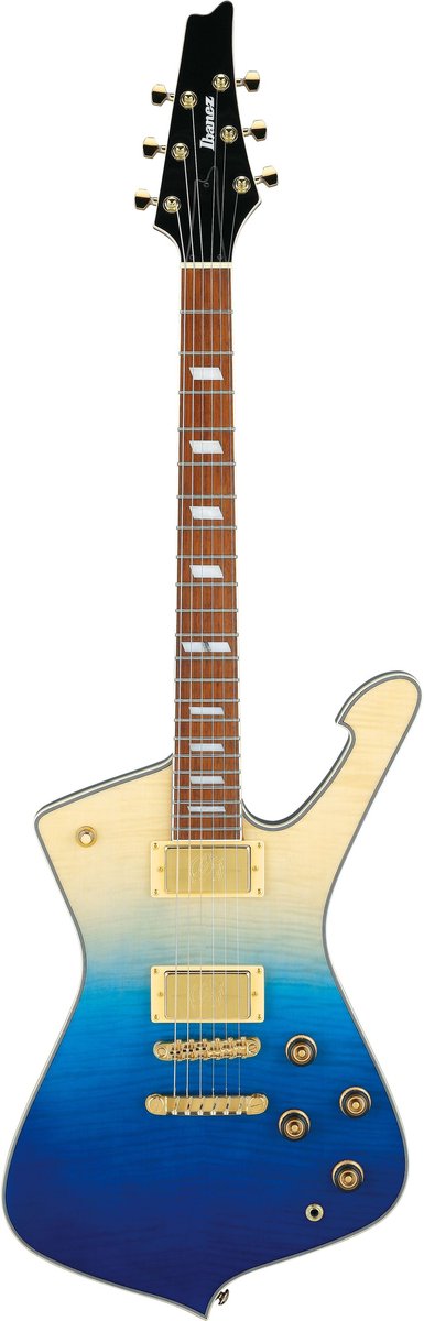 Ibanez Iceman IC420FM-TBG Transparent Blue Gradation - Elektrische gitaar