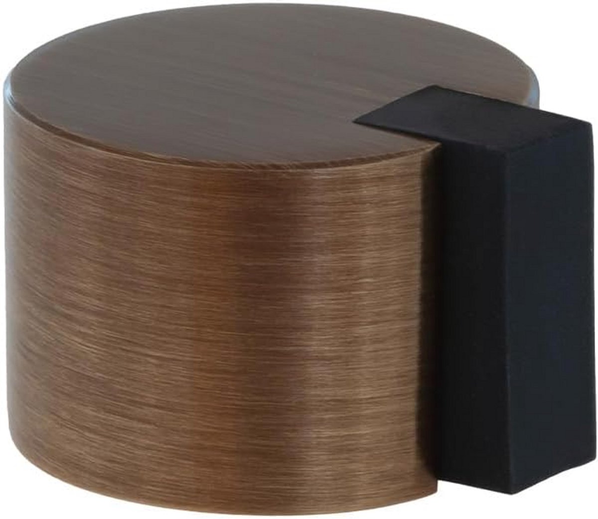 Zelfklevende Deurstopper Antiek Leer 28 mm - Bescherming voor Binnen en Buiten