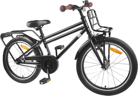 vidaXL - Kinderfiets - 22 - Inch - voor - 7-12 - jaar - oud - Zwart van VidaXL — afbeelding 3