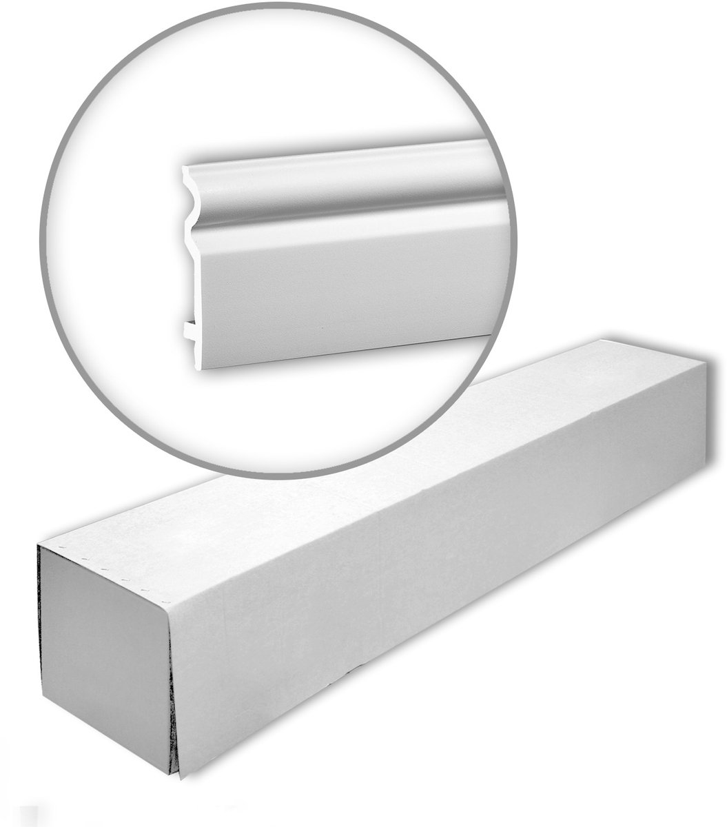 Profhome 653109 1 doos 18 stukken Plint 36 m