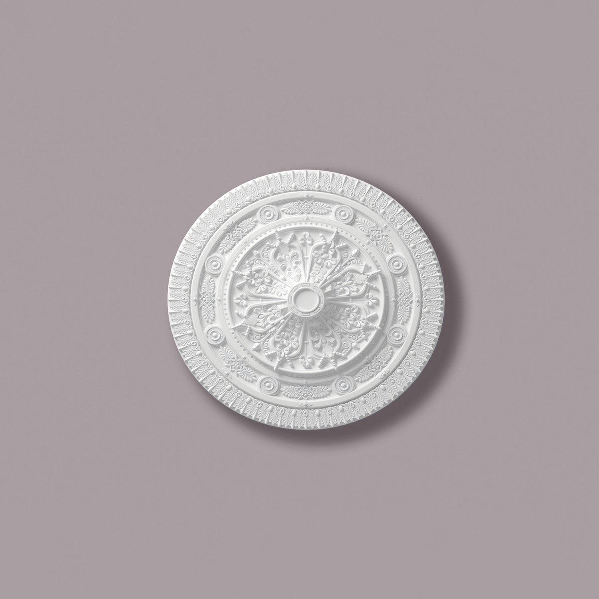 Plafond Rozet NMC R25 ARSTYL Noel Marquet Sierelement tijdeloos klassieke stijl wit diameter 96,5 cm