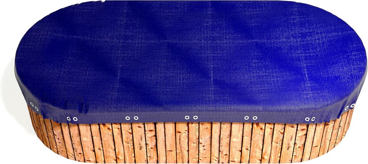 Dekzeil voor ovaal zwembad 916x460 cm - Weerbestendig en UV-bestendig