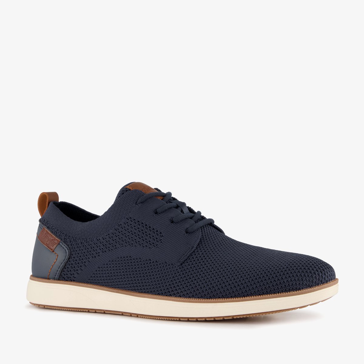 Wrangler heren sneakers – Extra comfort Memory Foam Blauw