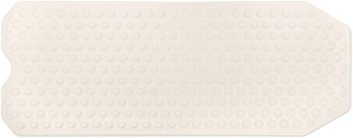 Antislip Badmat 40x104 cm - Wasbaar op 60°C - Robuuste en Hygiënische Douchemat