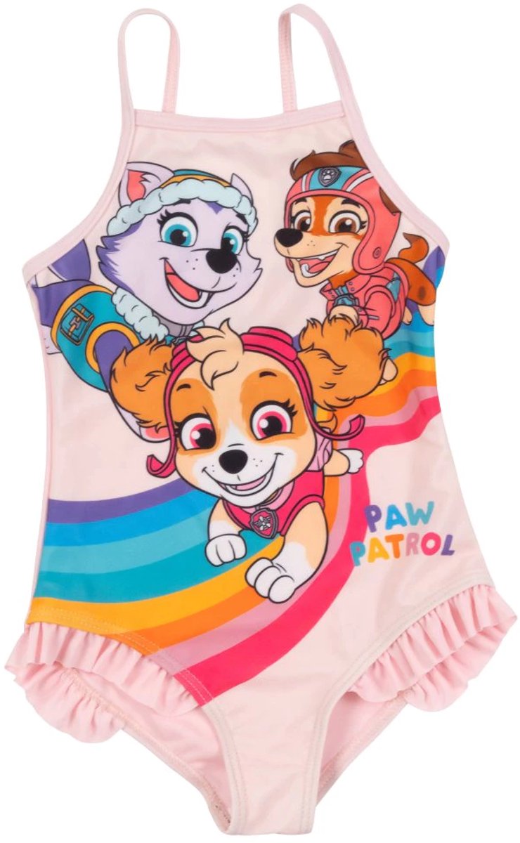 PAW Patrol Badpak / Zwemkleding - Skye - Everest - Liberty - Lichtroze