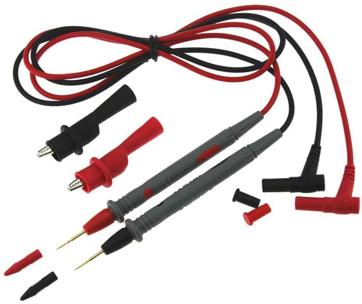 Universele Digitale Multimeter 1000V 10A met Meetkabels en Naaldpunten