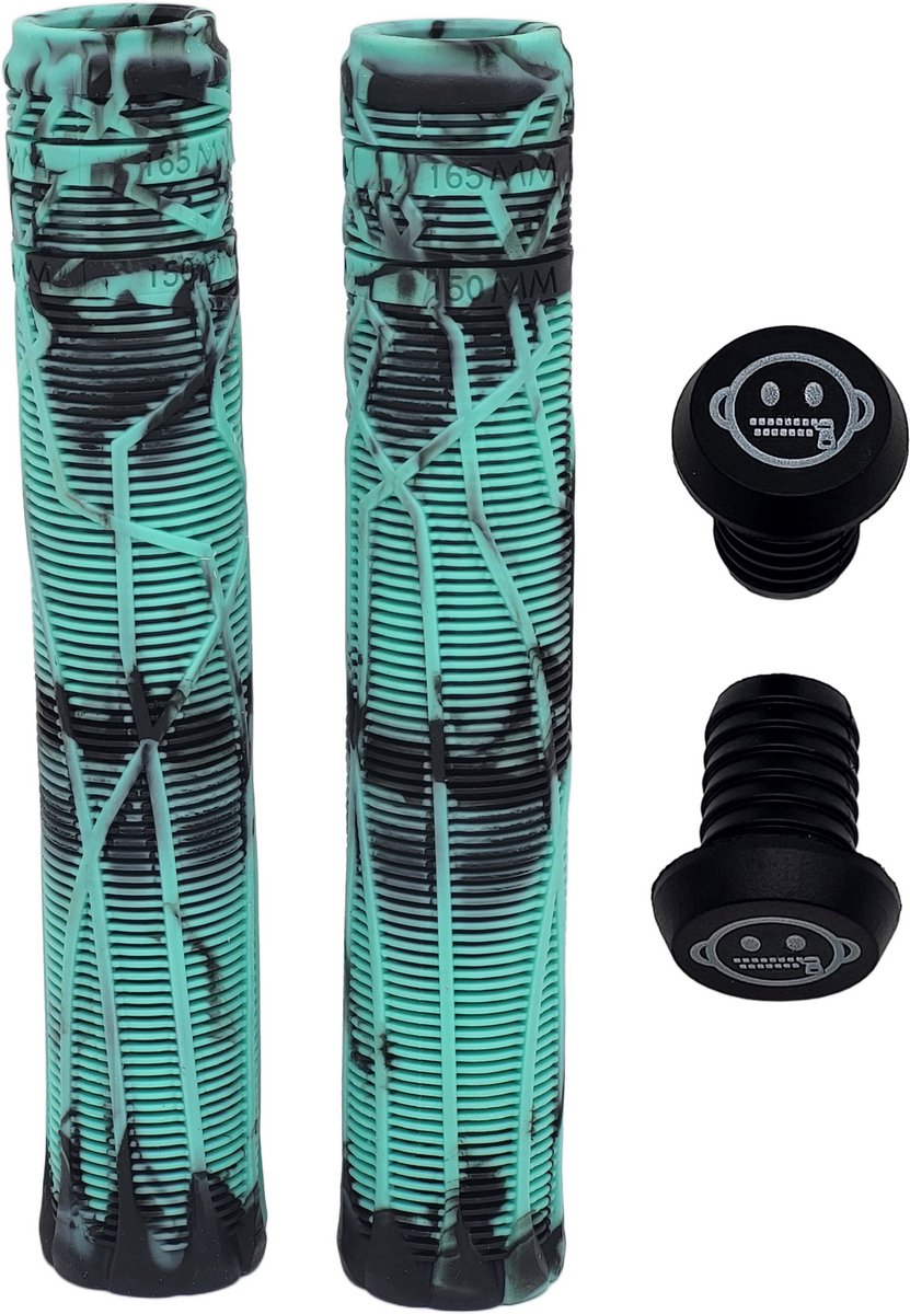 Zipit Almighty Grips 180mm Double Color Stuntstep Handvatten