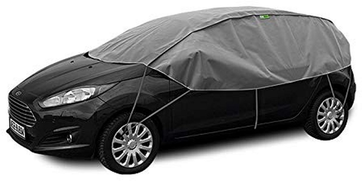 Winterdekzeil voor Halve Garage - Antivries Bescherming voor Voertuigen S-M