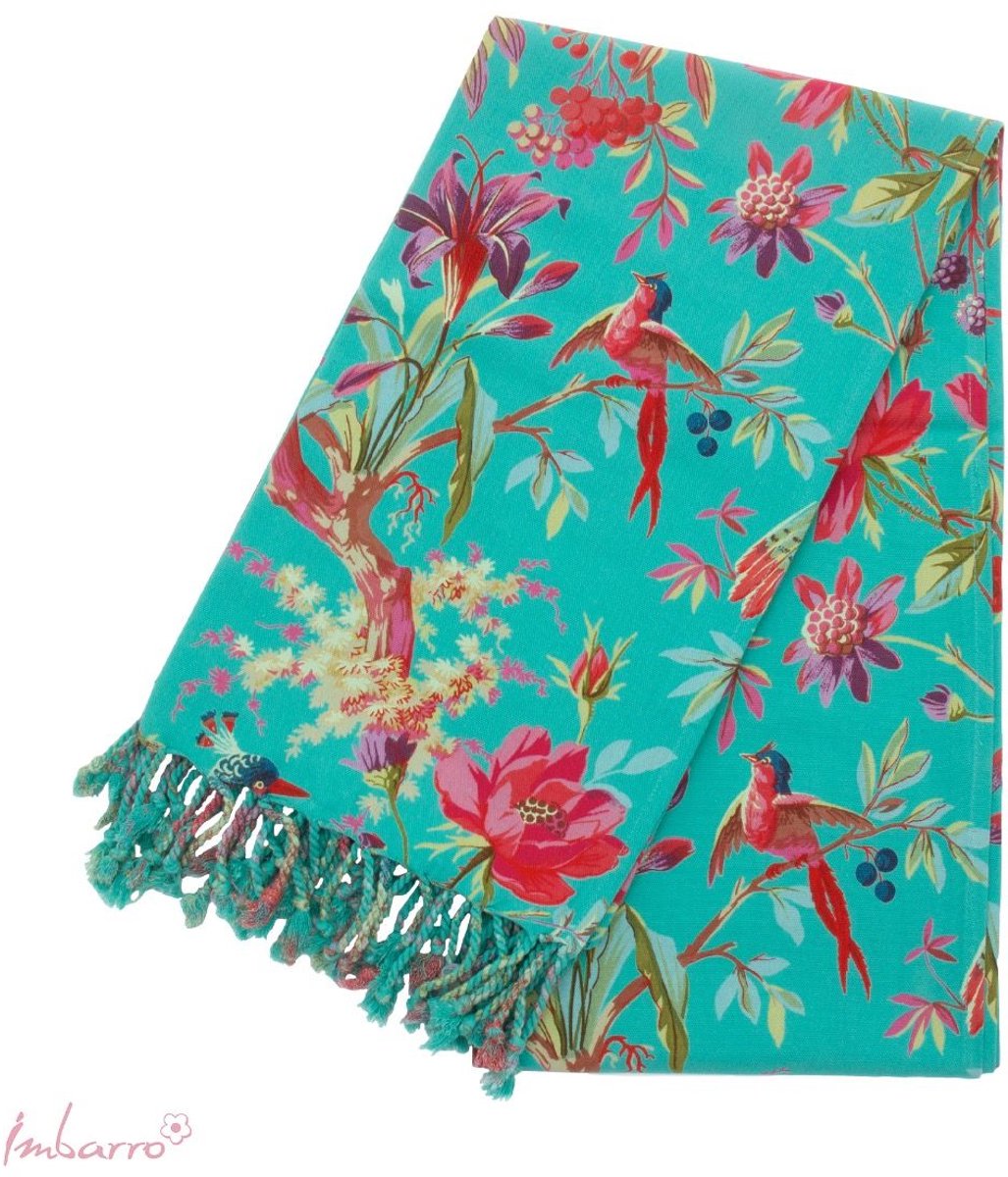 Hammamdoek Paradise Azure – Imbaro – Blauw – 100x200 cm