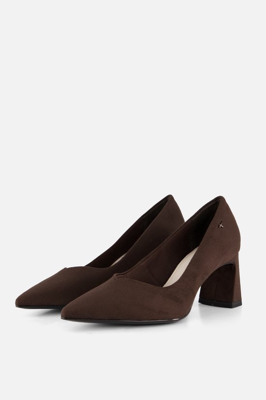 Tamaris Pumps mocca bruin Suède - Maat 38