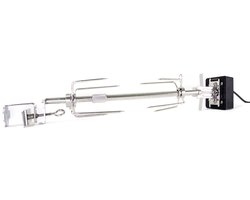 Grill Guru Medium / Large / XL Rotisserie - Perfect Gegrilde Gerechten met de Universele Spit voor Kamado’s