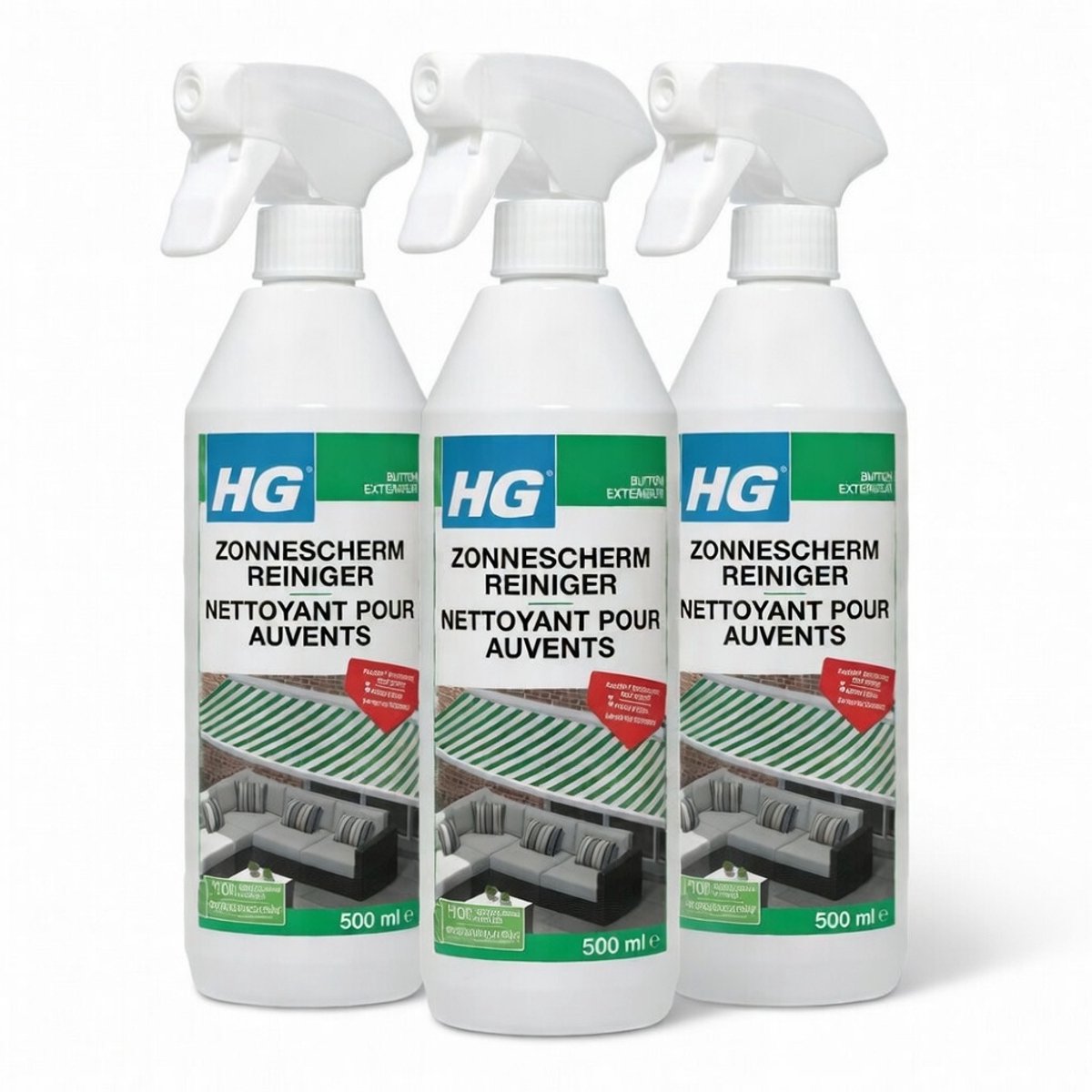 HG Zonneschermreiniger - 3 stuks