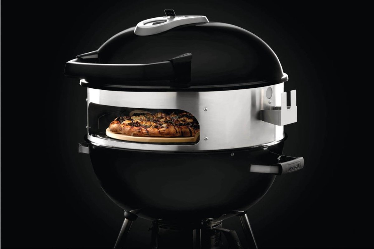 Napoleon Draaispit en pizza oven voor NK22 Kettle grill
