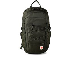 Fjällräven vrijetijdsrugzak rugzak met laptopvak Skule 24 Backpack Deep Forest donkergroen