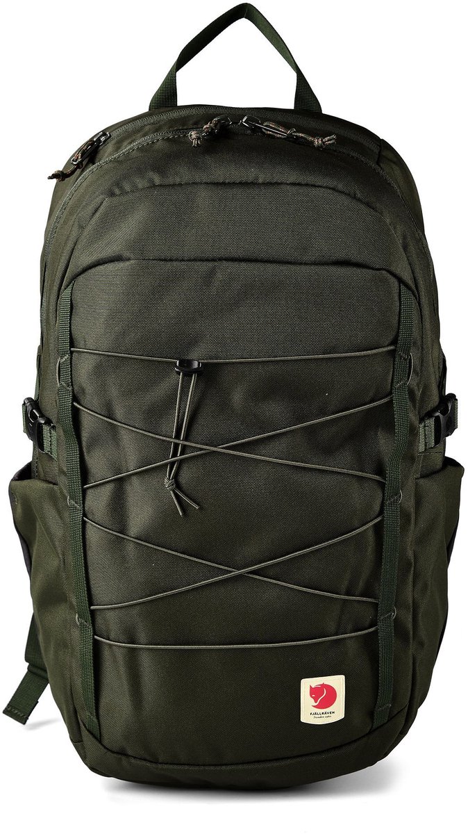 Fjällräven vrijetijdsrugzak rugzak met laptopvak Skule 24 Backpack Deep Forest donkergroen