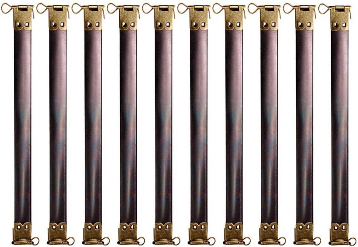 10 Stuks Flexibele Metalen Handtas Frames voor Doe-Het-Zelf Projecten