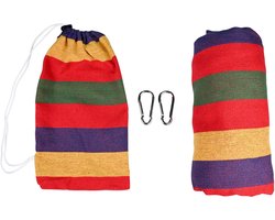 Benson hangmat - Rood/Geel/Groen