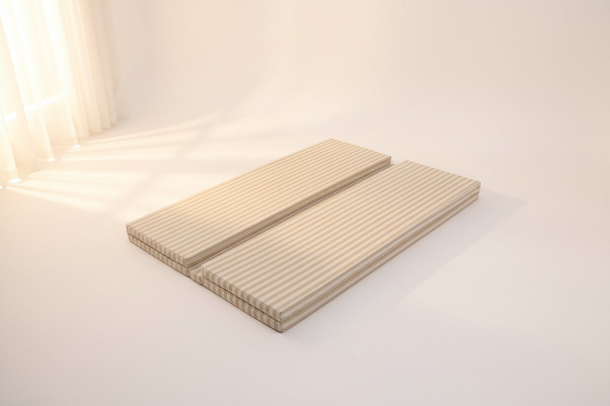 HENVAE Beige Speelmat 200 x 140 cm x 4 cm EXTRA DIK thumbnail 4