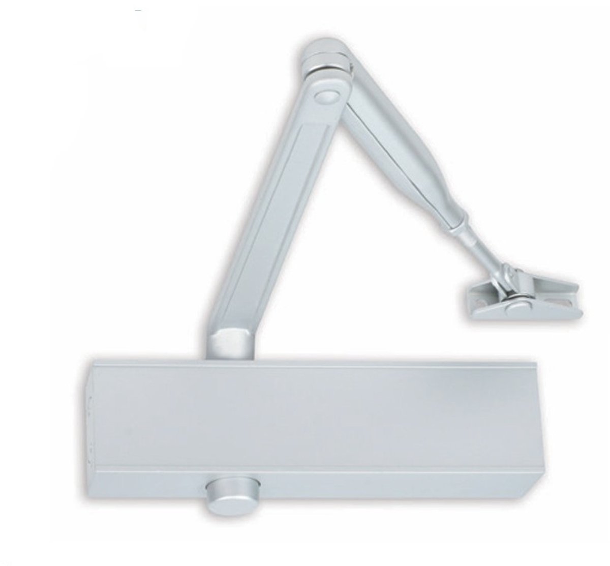 DEURDRANGER INCLUSIEF SCHAARARM T83G ZILVER, EN 2-4, DEURBREEDTE TOT 1100MM