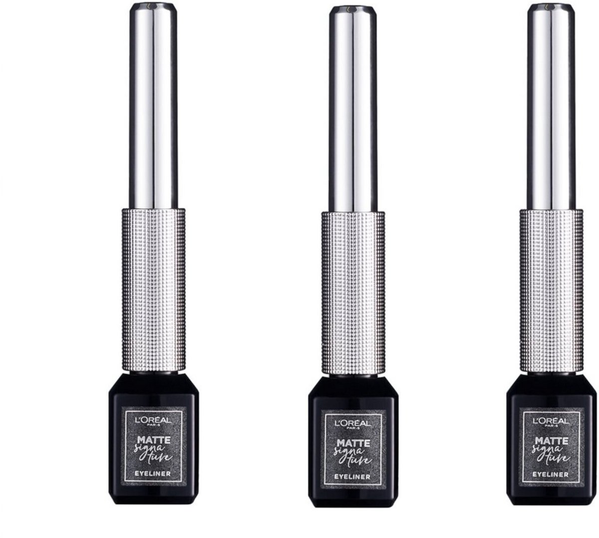 L'Oréal Metal Signature Eyeliner - 12 Platinum Signature 3 x