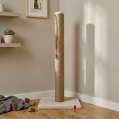 Krabpaal - Krabpaal voor Katten - Krabpaal voor Grote Katten - Krabpalen - 90 cm - Creme