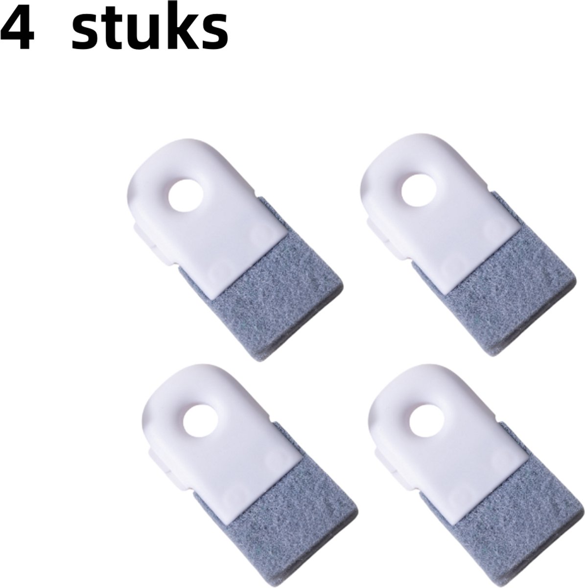 4-delige set - Reinigingsborstel - Multifunctionele naadreiniger - Raamkozijnreiniger - Kr