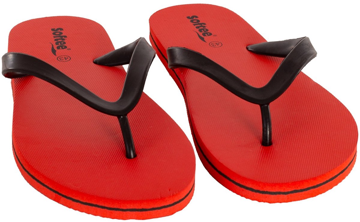 Softee Kokosslippers Rojo/ 40 Zwart