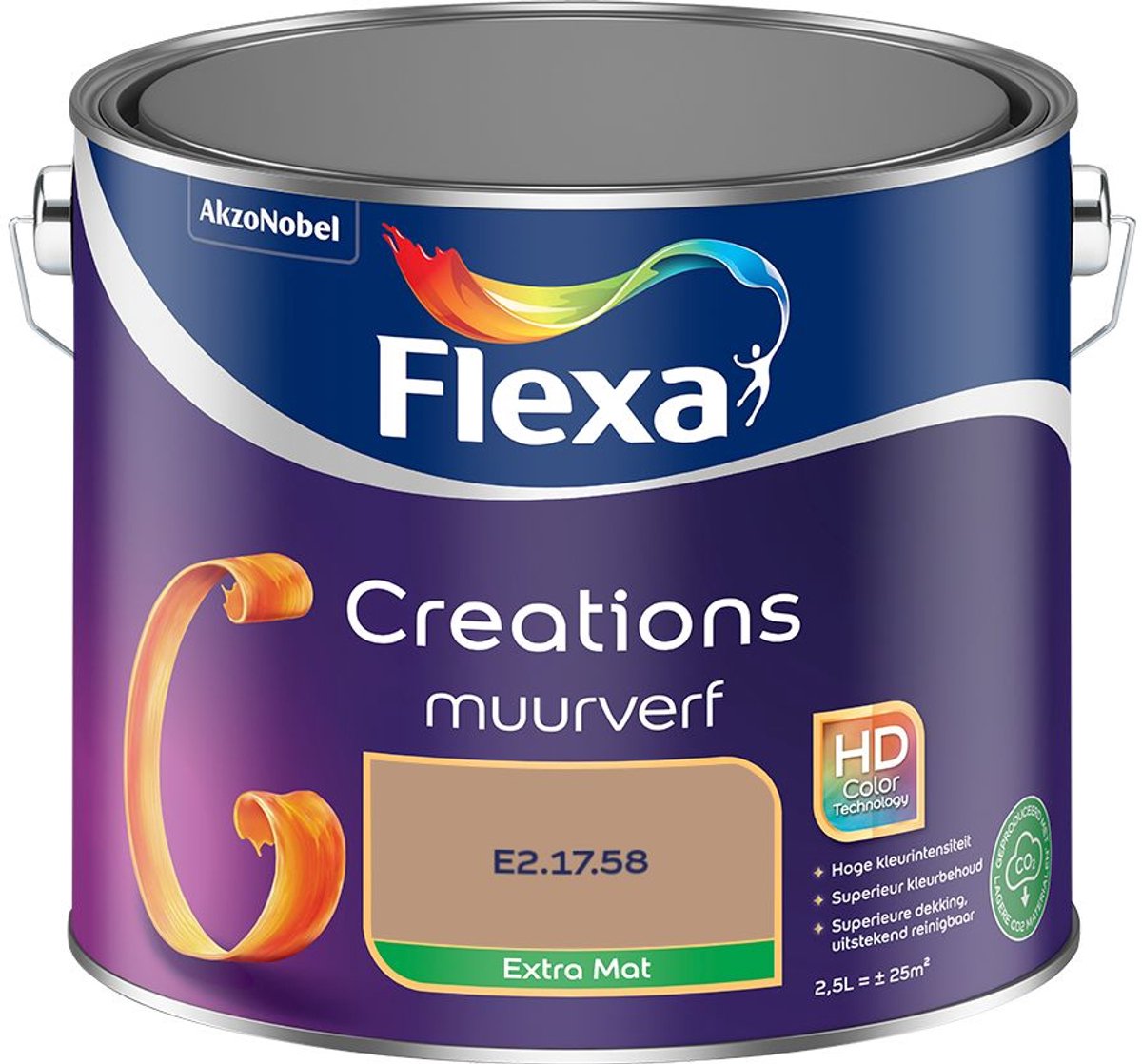 Flexa Creations Muurverf Extra Mat E2.17.58 2,5 L