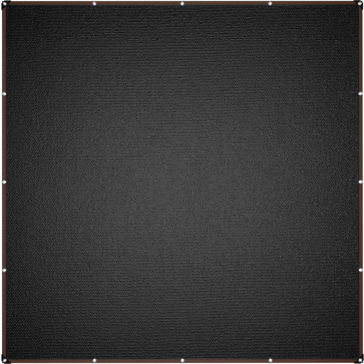 ACXIN Schaduwdoek 90-95% Zonwering Net - Rechthoekig Schaduwnet Met Ringen - UV Bestendig Waterdoorlatend Winddoorlatend Tuin Balkon Terras - 4x4m