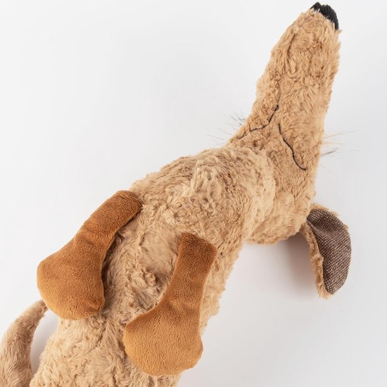 Pluche Teckel Knuffeldier Zacht en Uniek Speelgoed van Trusty Toys — afbeelding 3