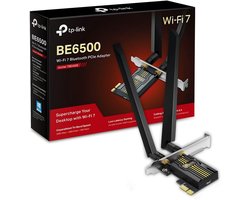 PCIe WiFi 7 Kaart met Bluetooth 5.4 voor Desktop PC