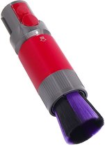 Krasvrije stofborstel voor Dyson stofzuigers, geschikt voor de modellen Dyson Outsize, V15 Detect, V12, V11, V10 Slim, V8 en V7. Effectieve stofverwijdering met zachte borstelharen. Vervangende borstelkop voor krasvrije stofverwijdering.