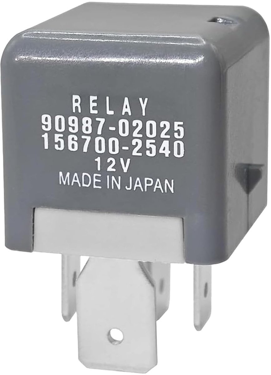 12V 80A Mini ISO Auto Relais voor Airconditioning en Koelventilator