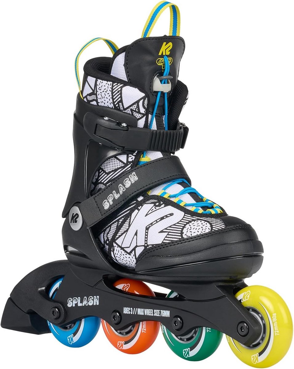 Verstelbare Inline Skates voor Kinderen - Inclusief Verfset om Zelf te Personaliseren
