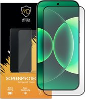 MobyDefend Screenprotector - Geschikt voor Xiaomi 17 - Screensaver Met Zwarte Randen - Gehard Glas