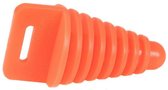 Motoblouz Uitlaatplug - Diameter 32-54 mm - Volledig Oranje
