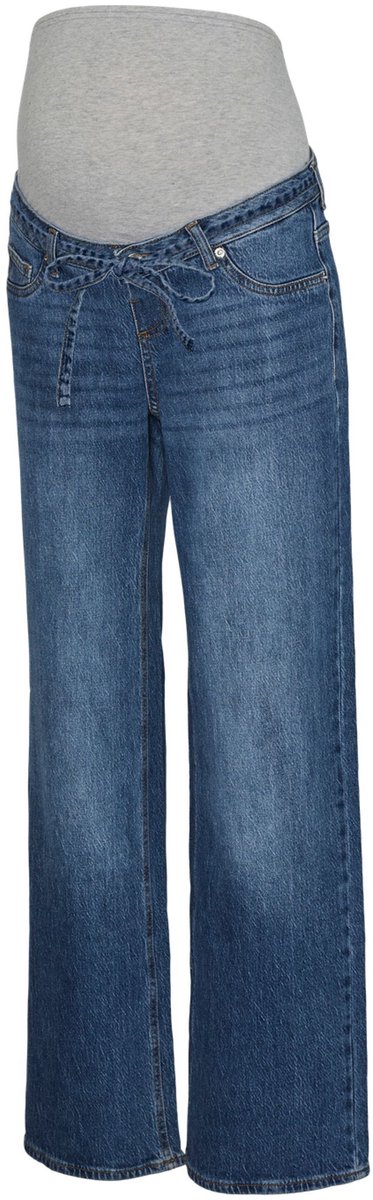 Vero Moda Maternity Zwangerschapsjeans met wijde pijpen Wide leg fit Jeans