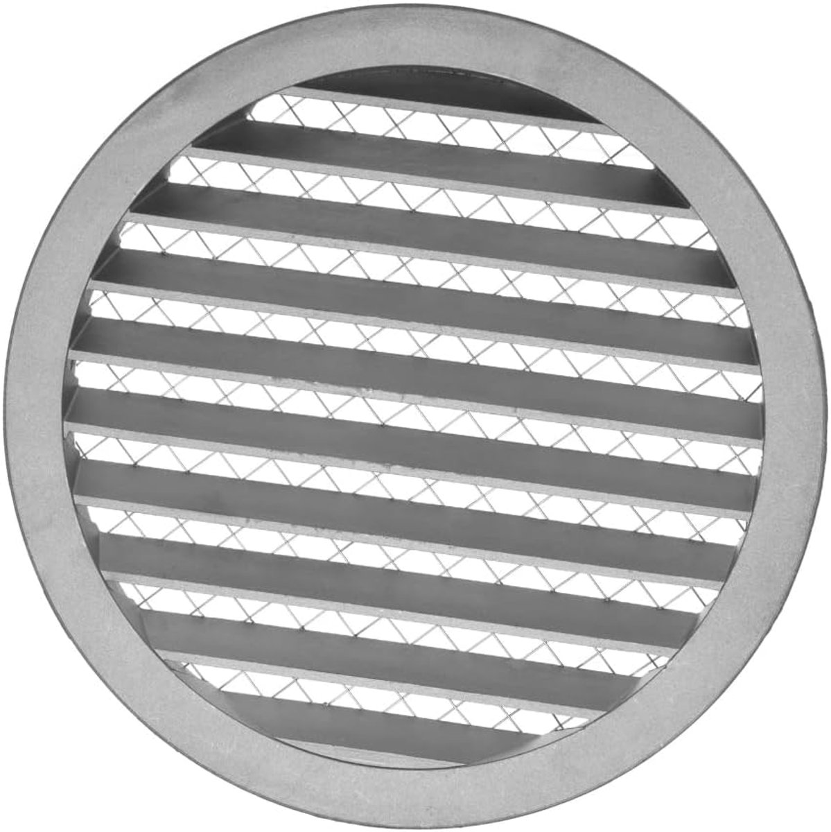 Ronde Ventilatiegrille 250mm met Muizenrooster - Aluminium Ventilatieopening