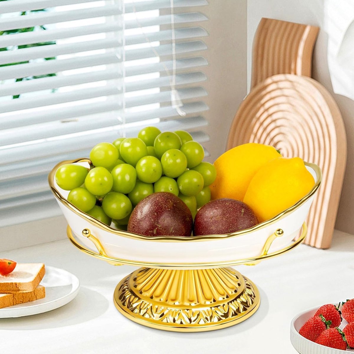 Fruitschaal Etagere - Fruitmand .. Laags - Keukenstandaard
