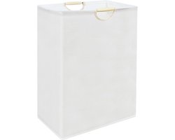 Opvouwbare Wasmand – Katoen – 36L speelgoedwasmand – Kleine opvouwbare wasmand – Ruimtebesparend & Wasbaar – pbergmand voor vuile was – Stijlvol Design – Geschikt voor Badkamer, Slaapkamer & Waskamer