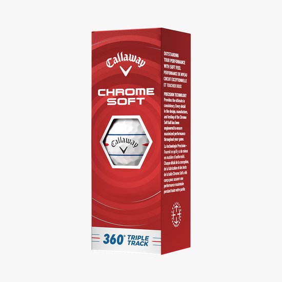 Callaway Chrome Soft Triple Track 360 Golfballen 2026 - Wit - 12 Stuks van Merkloos — afbeelding 2