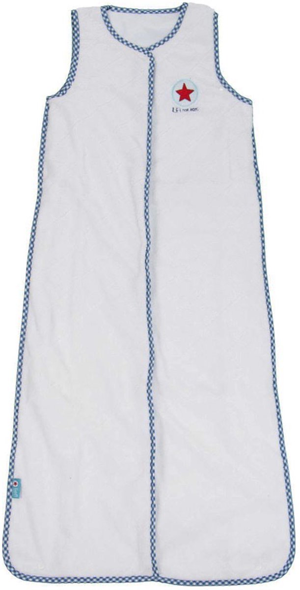 Set: kraam kado- Lief! Boy Uni - Slaapzak - 12-18 maanden / 110 cm - Katoen - Wit/blauw en Zwitsal Baby & Kids Essentials van Merkloos — afbeelding 4