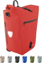 Ekostar® 2-in-1 Enkele Fietstas - Rood - Fietstas Enkel - Waterdicht en Duurzaam TPU - Fietstassen Elektrische Fietsen