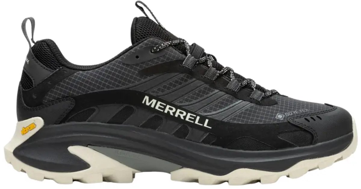 Merrell Moab Speed 2 GTX GORE-TEX - Heren Wandelschoenen Bergschuhe Zwart J500453 , Maat: EU 43.5 UK 9