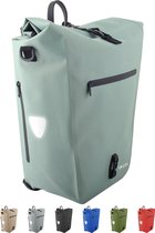 Ekostar® 2-in-1 Enkele Fietstas - Mint - Fietstas Enkel - Waterdicht en duurzaam TPU - Fietstassen Elektrische Fietsen