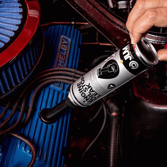 JLM Engine Oil Stop Leak - Vermindert olieverbruik en lekkage - Herstelt flexibiliteit van oliekeerringen - Geschikt voor benzine, diesel, LPG en hybride motoren - 250ml
