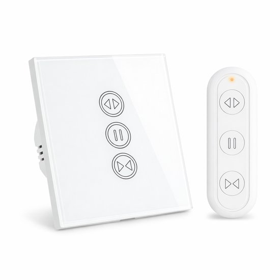 Slimme inbouw rolluikschakelaar – touchscreen – app – afstandsbediening