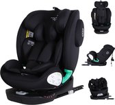 Bebies First Autostoel Executive i-Size Met Isofix 360° Draaibaar Groep 0/1/2/3 (0-36 kg) Vanaf 40 tot 150 cm -Zwart