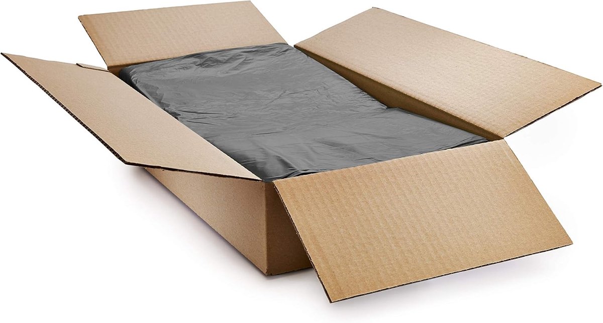 Robuuste Zwarte Vuilniszakken voor Afvalcontainers - Gerecycled Kunststof